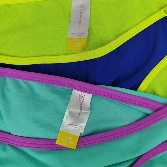 2 NWT No Boundaries Bikinis,Size L - Picture 4 of 8